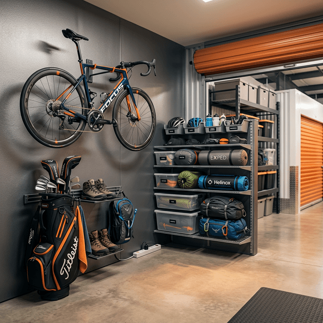 How to Store Golf Clubs, Bicycles & Sports Gear Safely
